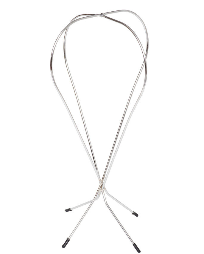 Perückenständer Metall hoch ca. 57 cm