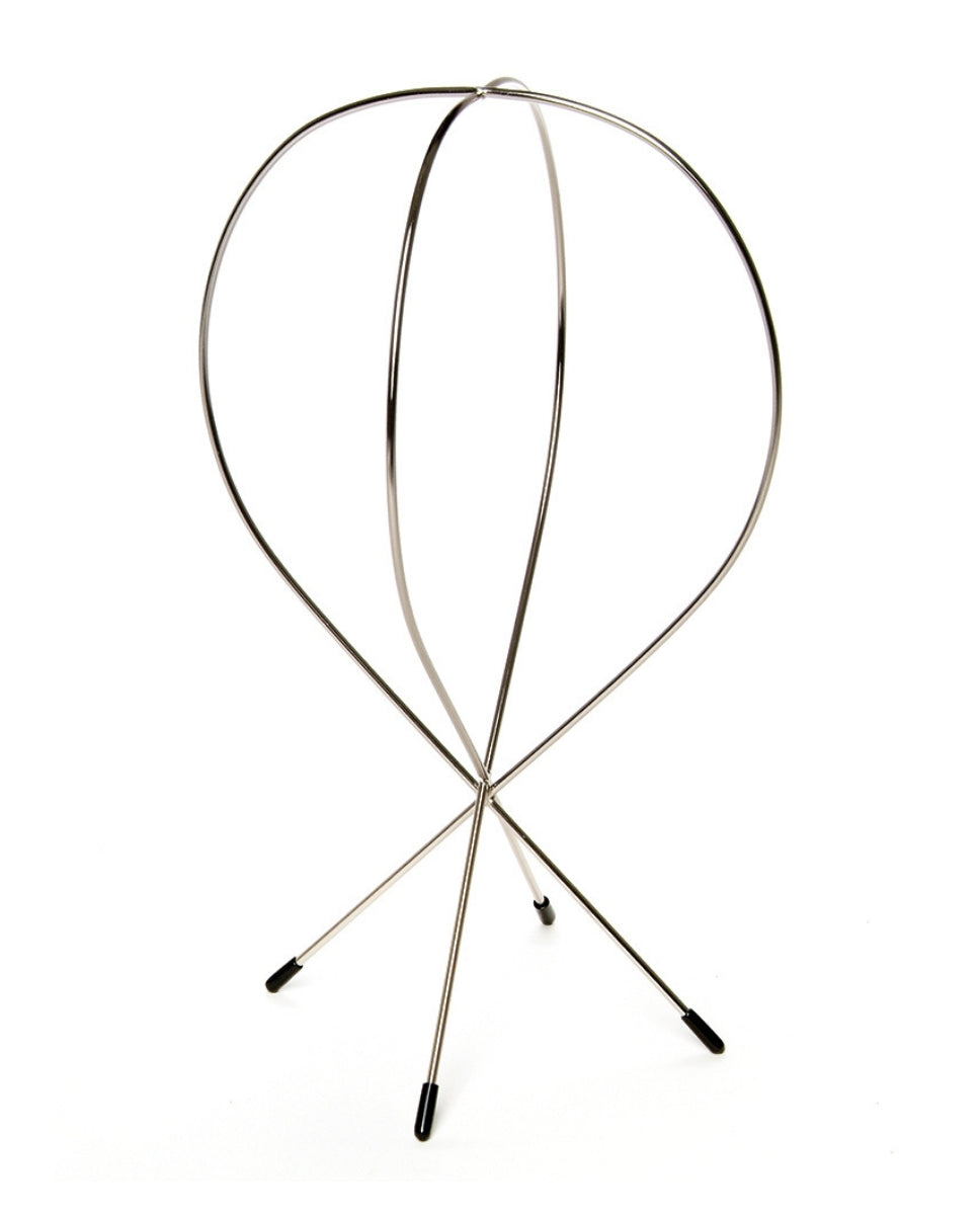 Perückenständer Metall Höhe 35,5 cm