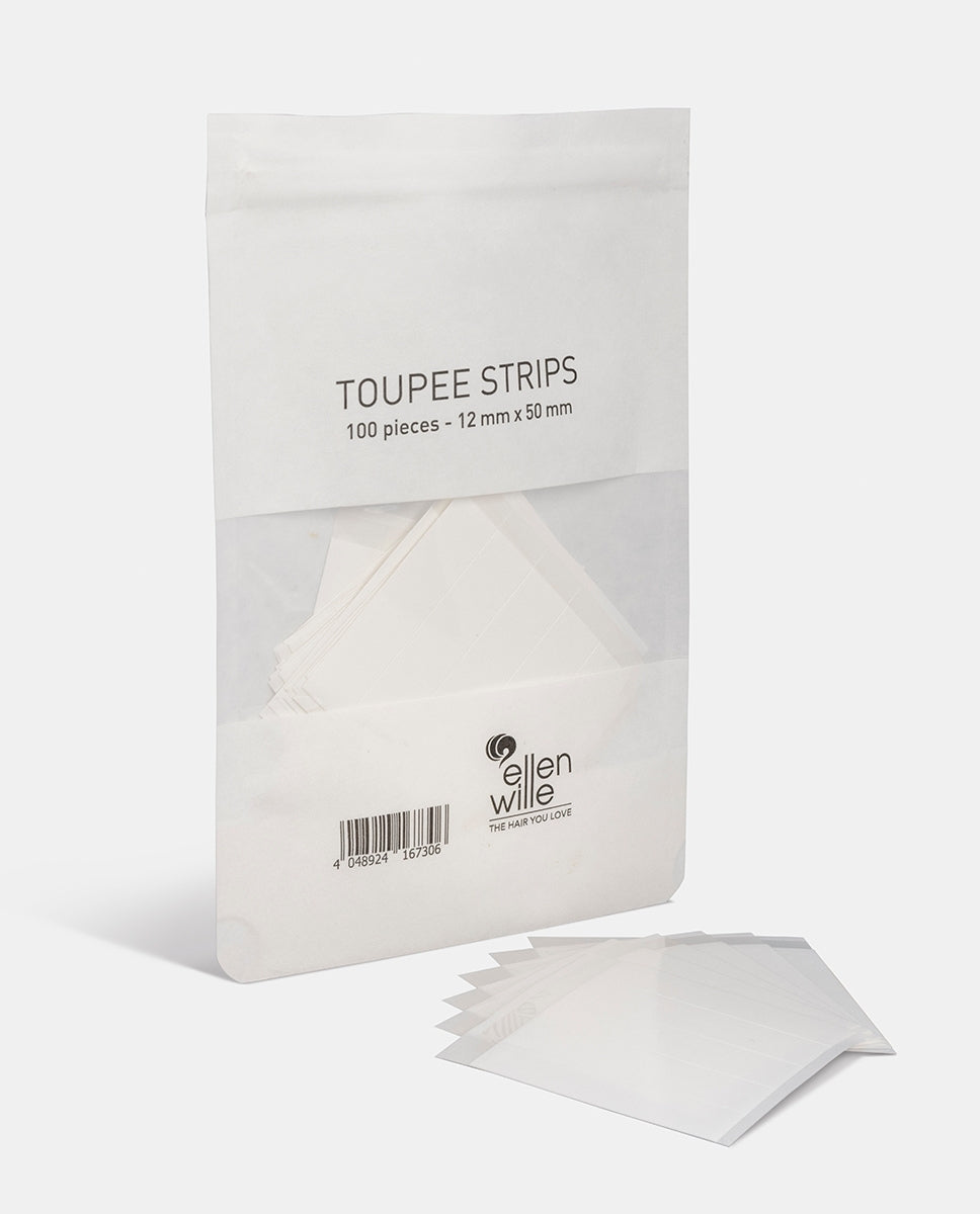 Toupee Strips 100 Stück - 12 mm x 50 mm