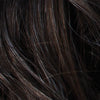 Estetica Perücke Orchid - CHOCOLATESMOKE Dark Brown / Chestnut Brown Blend with Fine Slate Blue Highlights