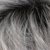 Estetica Perücke Mellow - CHROMERT1B Gray & White with 25% Medium Brown Blend & Off-Black Roots