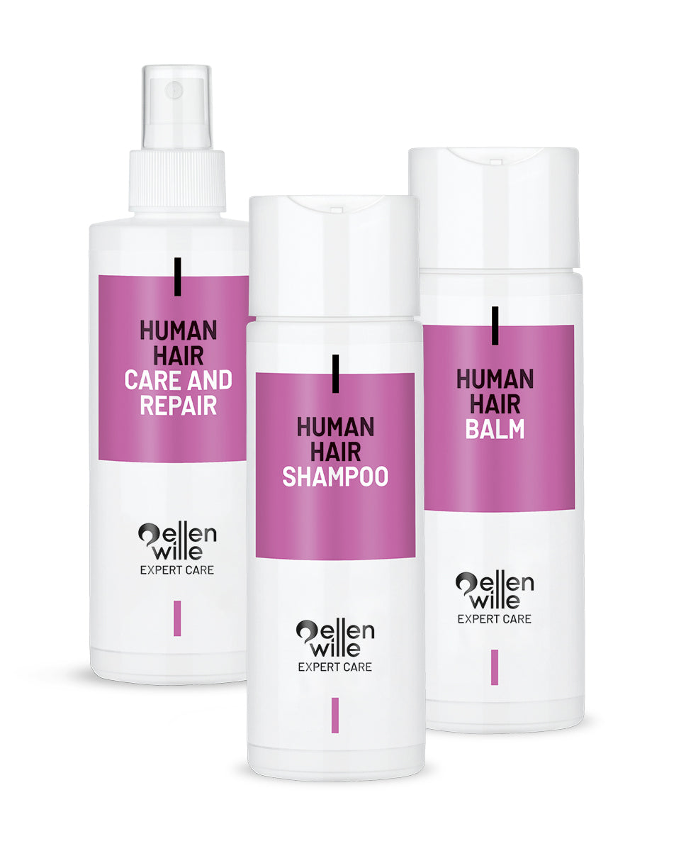 Echthaar Pflege-Set