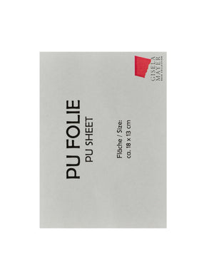 PU Folie ca. 18 x 13 cm