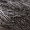 Estetica Perücke Deena im SALE - R344LF58 Dark Brown & Off-Black Gray Lightening to Off-White Mix in Front