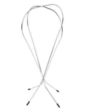 Perückenständer Metall hoch ca. 57 cm