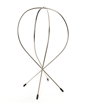 Perückenständer Metall Höhe 35,5 cm