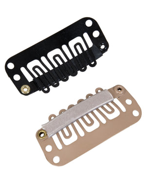 Toupet Clips "rund" - 3,3 cm